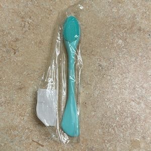 Face Mask Brush Applicator, Double-Ended Facial Mask Brush for Mud, Clay